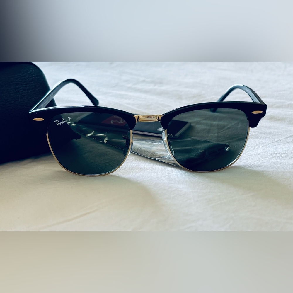 Ray-Ban Clubmaster Sunglasses Polarized, NEW! - Picture 3 of 10